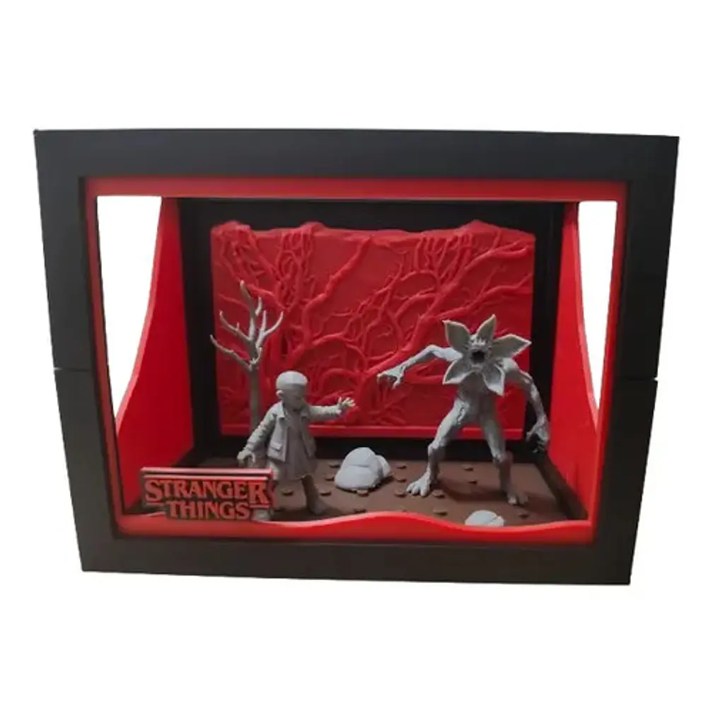 Diorama De Stranger Things  Eleven Y Demogorgon 3