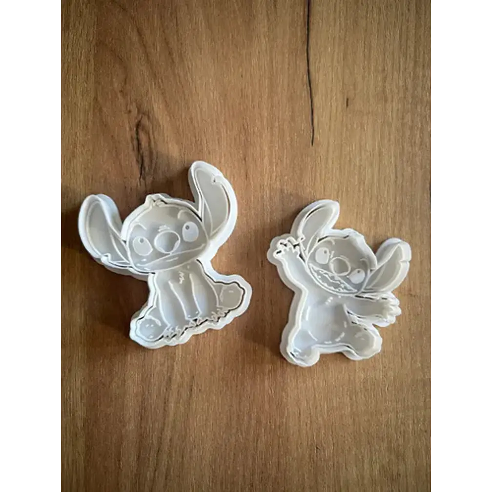 Cortador De Galletas- Stitch (pack De 2 Un) 2