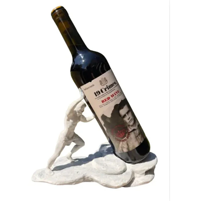 Soporte Para Botella De Vino De Dios Griego