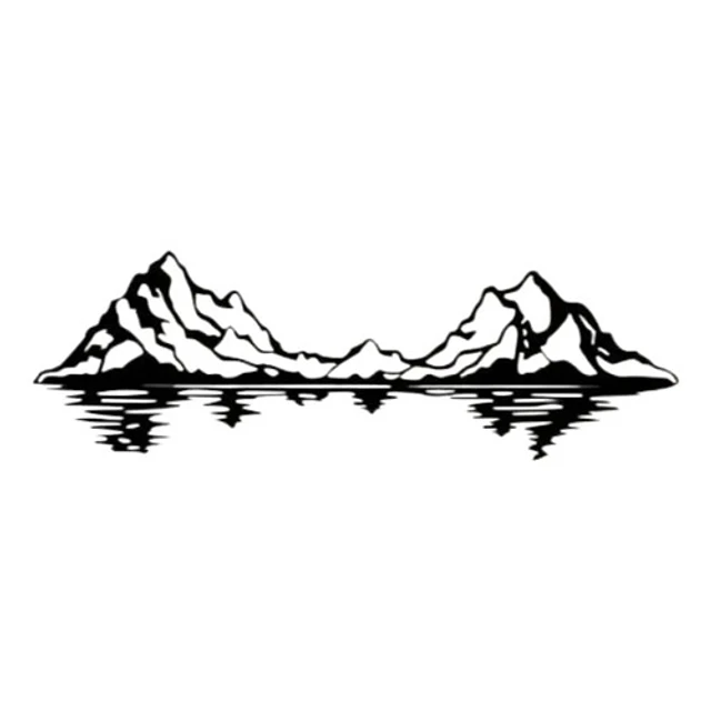 Decoración De Pared- Reflejo De La Cordillera