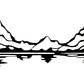 Decoración De Pared- Reflejo De La Cordillera - Miniatura 1