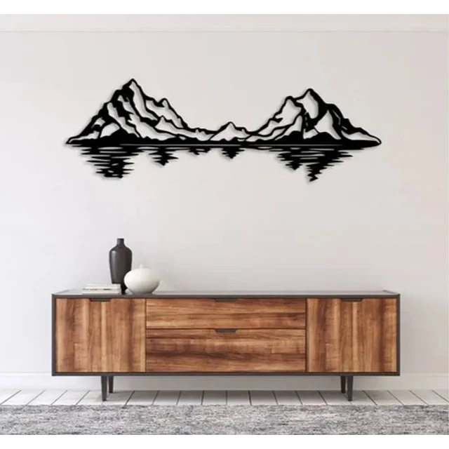 Decoración De Pared- Reflejo De La Cordillera
