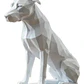 Escultura- Perro Geométrico - Miniatura 1