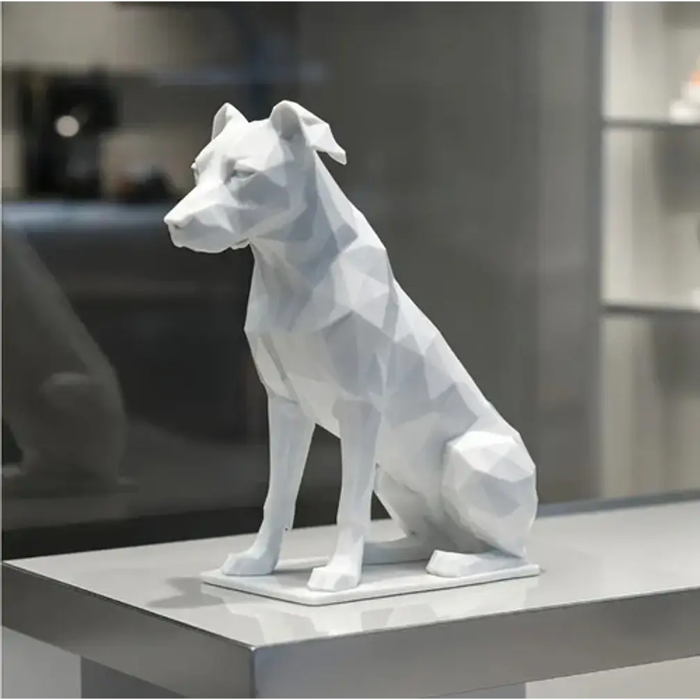 Escultura- Perro Geométrico 2
