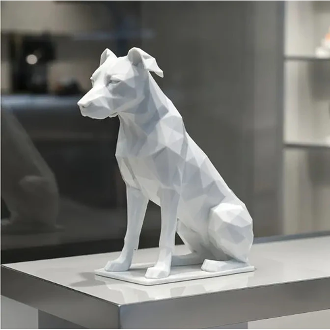 Escultura- Perro Geométrico 2