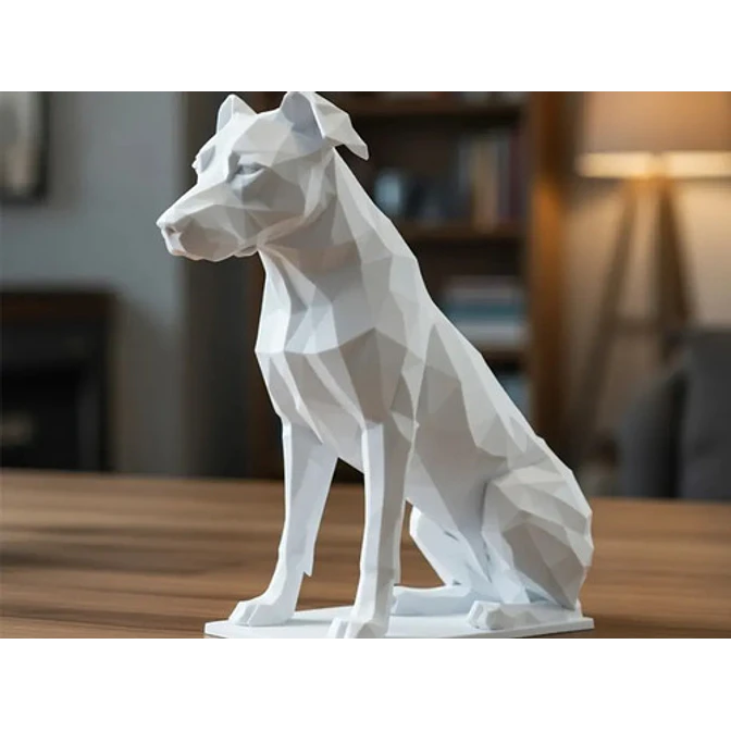 Escultura- Perro Geométrico 3