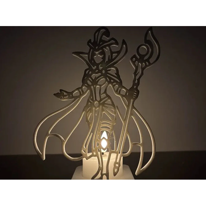 Portavelas Led- Le Blanc De League Of Legends (sin Vela) 2