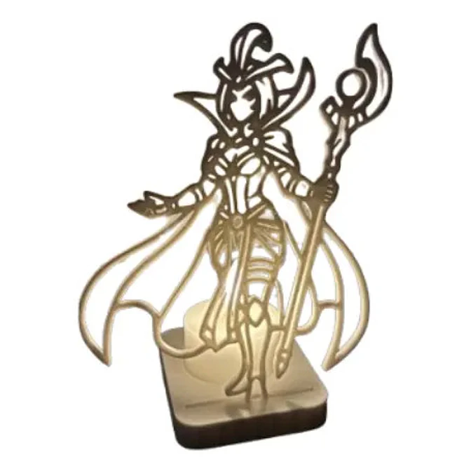 Portavelas Led- Le Blanc De League Of Legends (sin Vela) 3