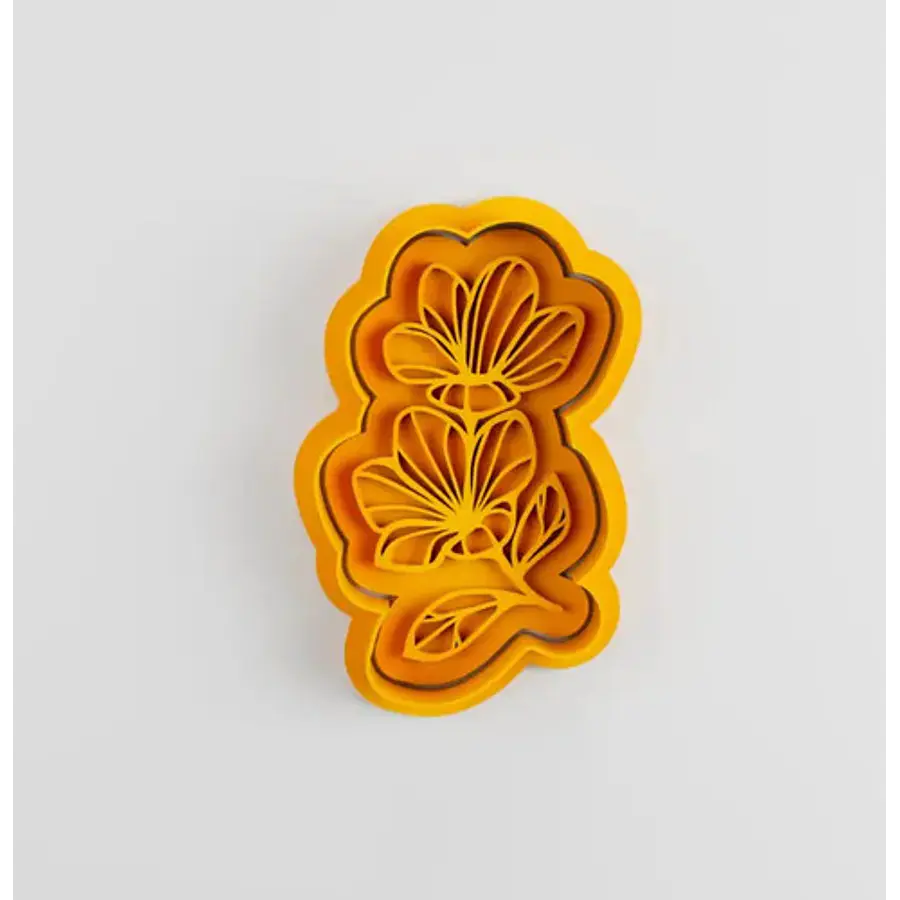 Cortador De Galletas Con Forma De Flores (pack 4 Un)