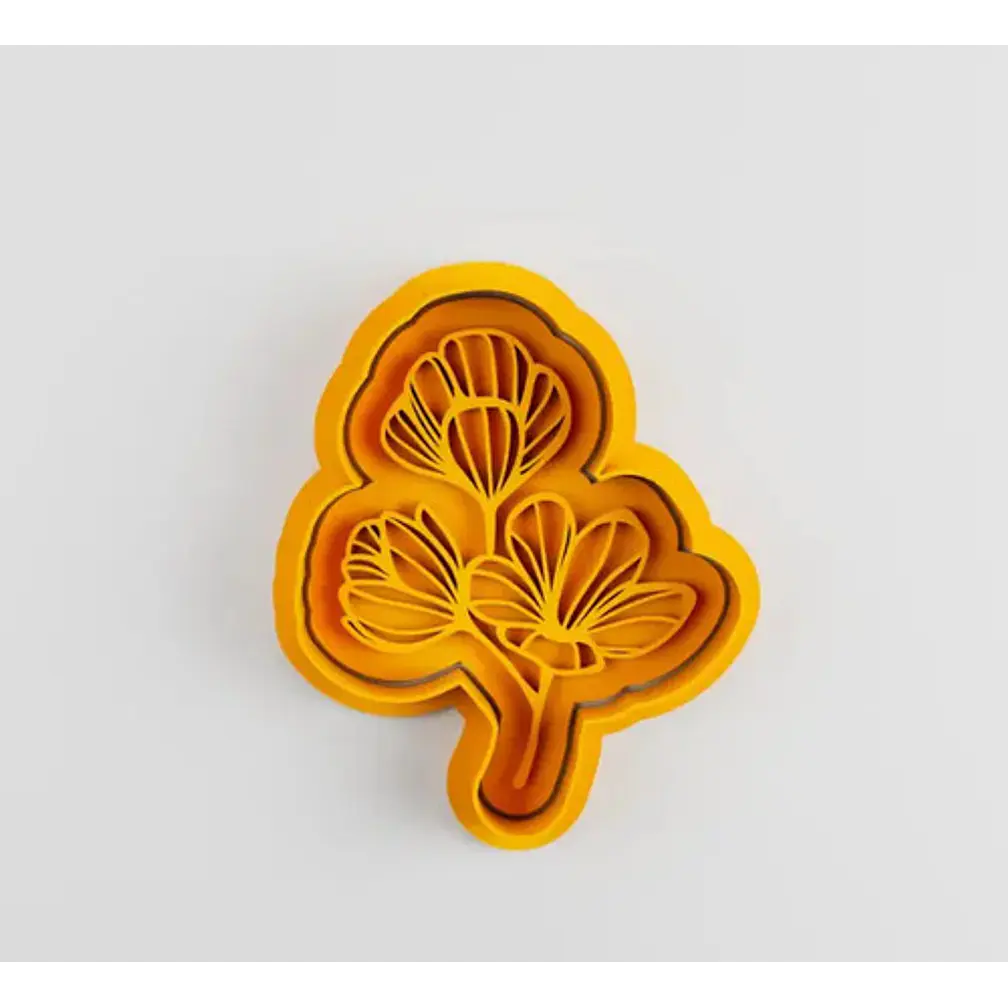 Cortador De Galletas Con Forma De Flores (pack 4 Un) 4