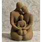 Escultura- Abrazo Familiar - Miniatura 2
