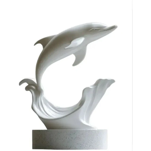 Escultura- Delfín Saltando