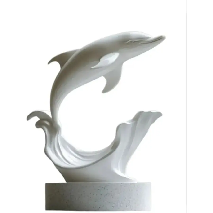 Escultura- Delfín Saltando