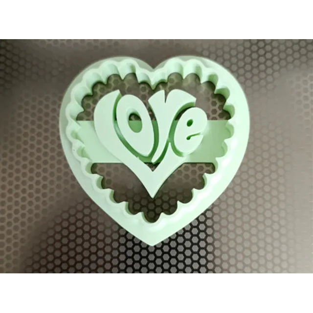 Cortador De Galletas Corazón Love