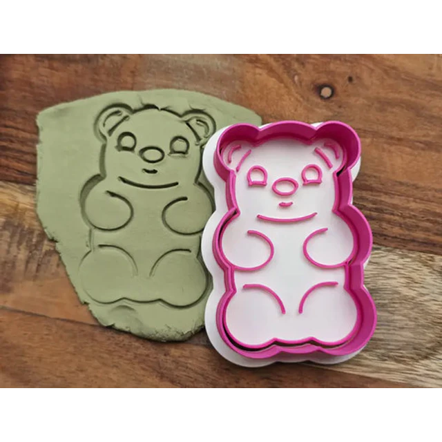 Cortador De Galletas De Oso Gominola Lindo