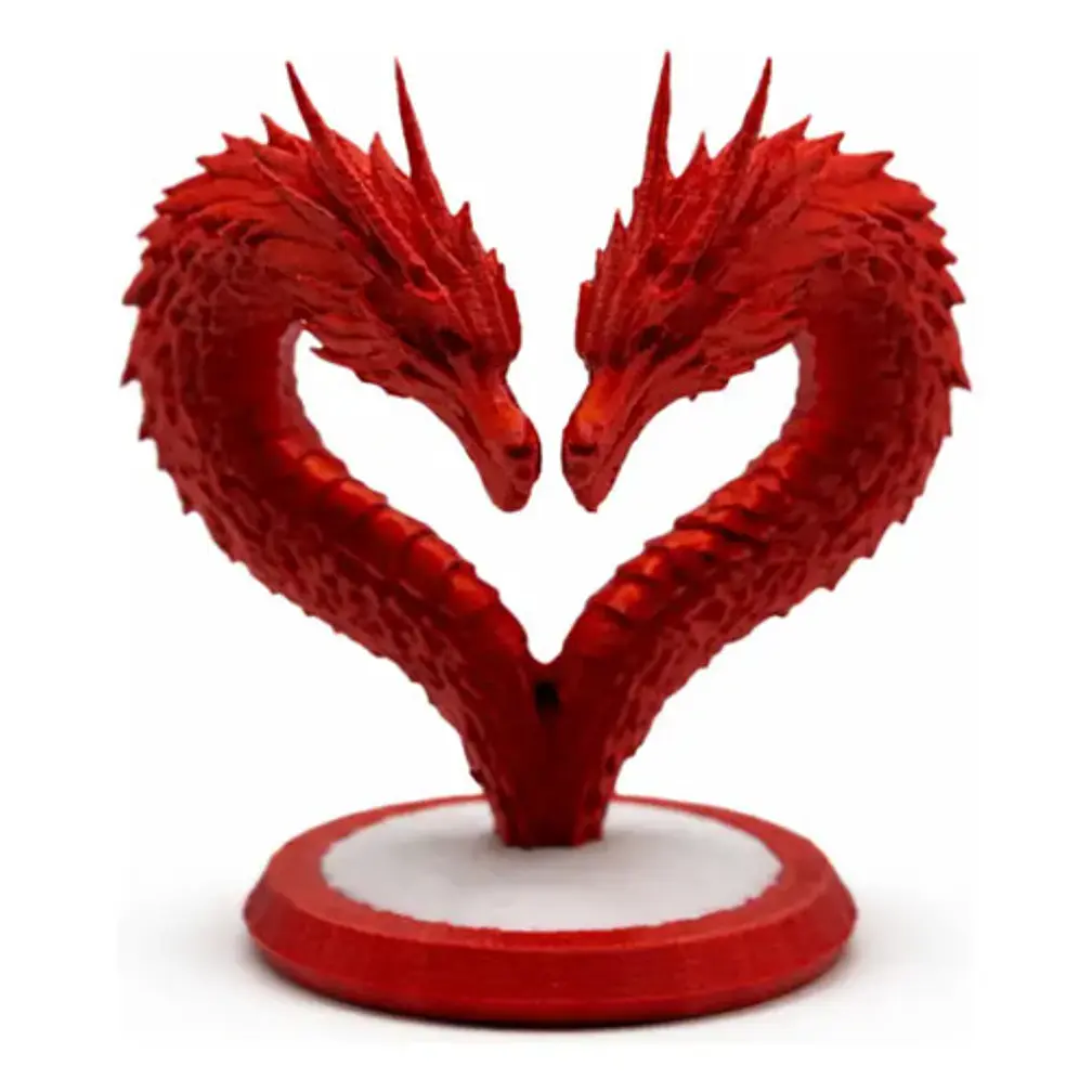 Escultura Corazón De Dragón 1