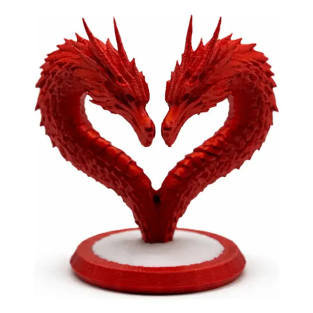 Escultura Corazón De Dragón