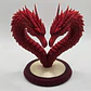 Escultura Corazón De Dragón - Miniatura 3