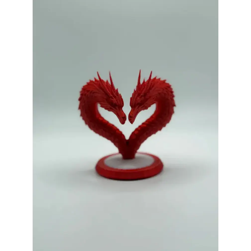 Escultura Corazón De Dragón 4