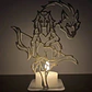 Portavelas Led- Kindred De League Of Legends (sin Vela) - Miniatura 3
