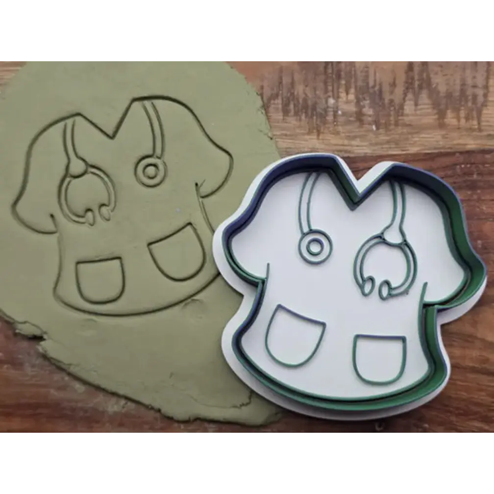 Cortador De Galletas De Uniforme Médico De Enfermera 1