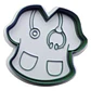 Cortador De Galletas De Uniforme Médico De Enfermera - Miniatura 2