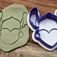 Stitch Amor San Valentín Cortador De Galletas - Miniatura 2