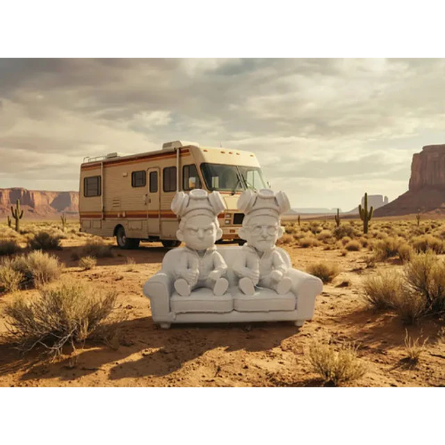 Figuras De Breaking Bad Escena Del Sofá Chibi