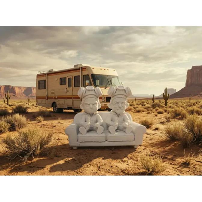 Figuras De Breaking Bad Escena Del Sofá Chibi 2