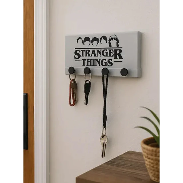 Soporte De Llaves - Stranger Things