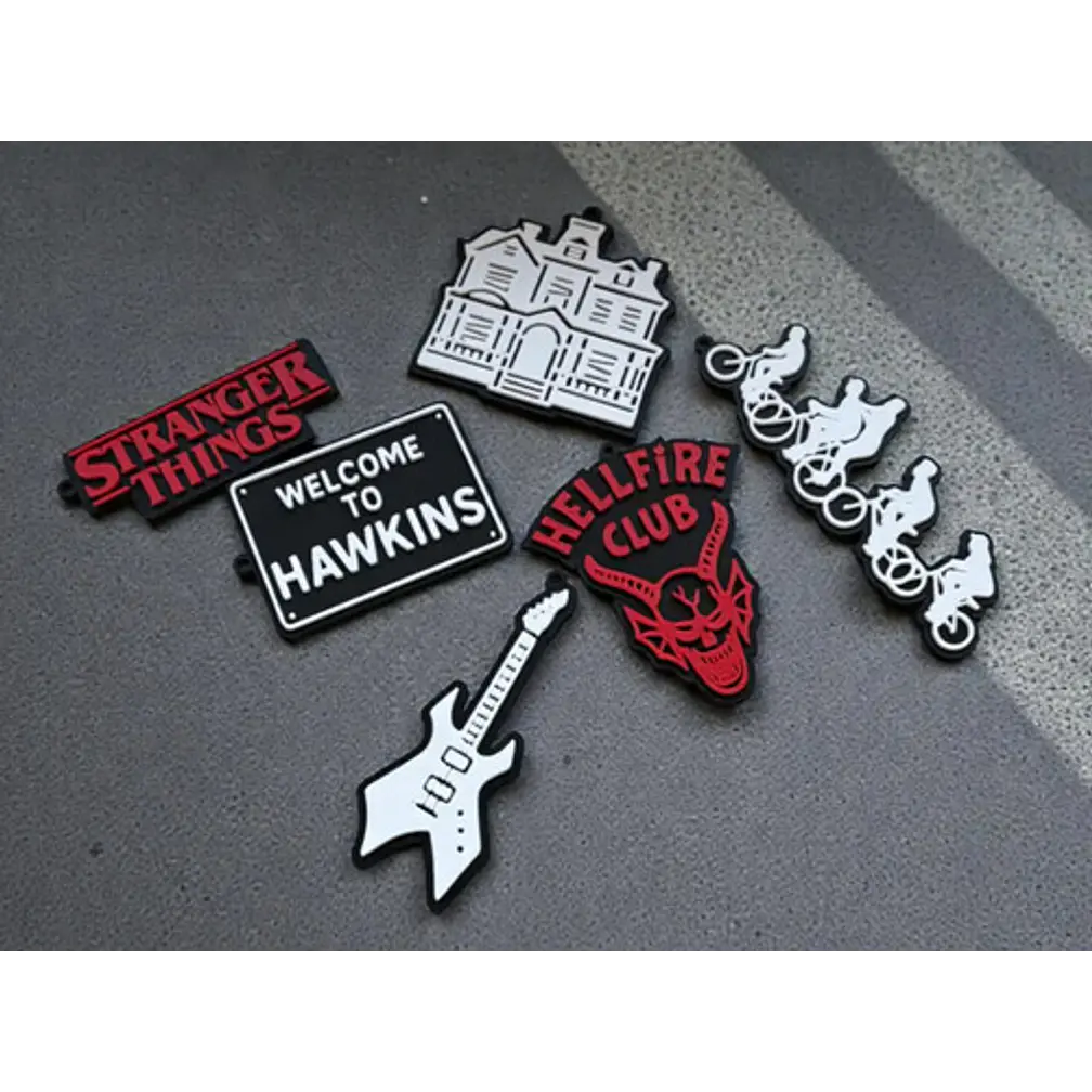 Llaveros De Stranger Things (pack De 6 Un) 2