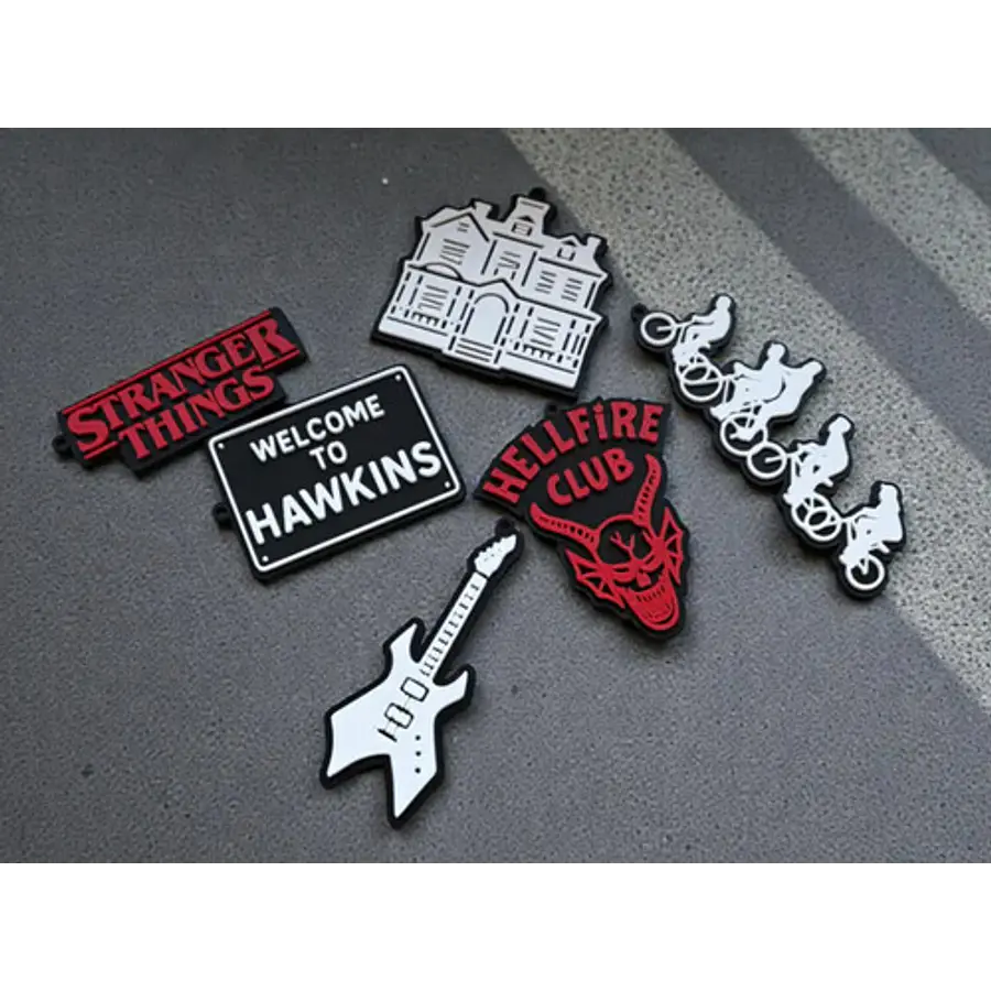 Llaveros De Stranger Things (pack De 6 Un)