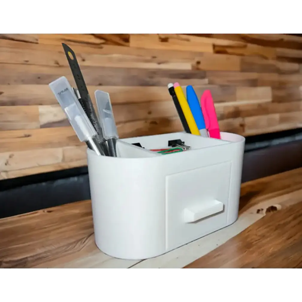 Organizador De Escritorio Con Cajón 4