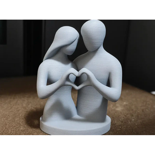 Escultura- Pareja De Enamorados