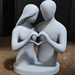 Escultura- Pareja De Enamorados - Miniatura 2