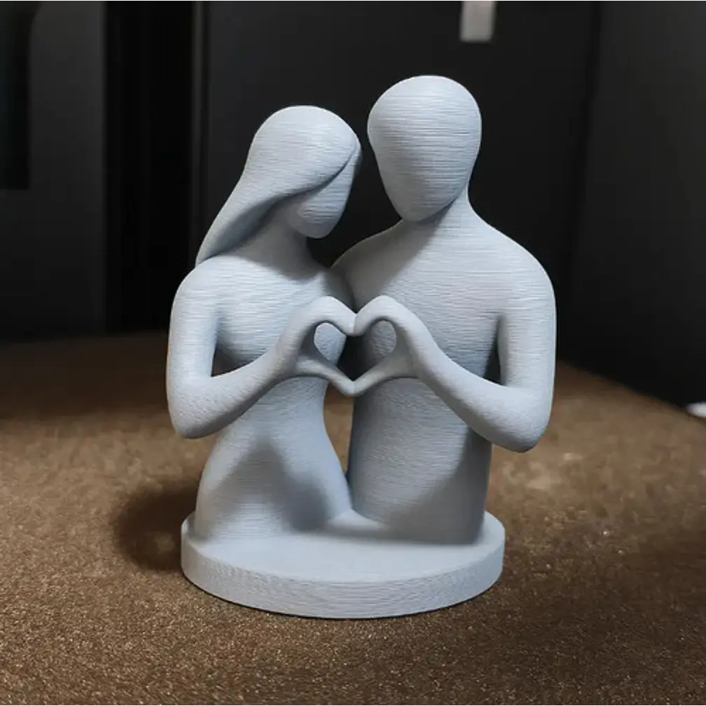 Escultura- Pareja De Enamorados 3