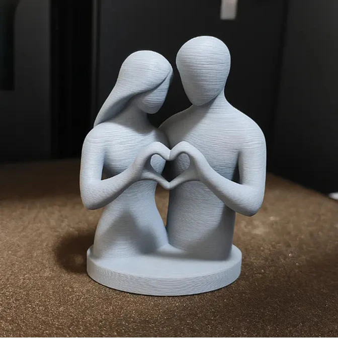 Escultura- Pareja De Enamorados 3