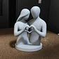 Escultura- Pareja De Enamorados - Miniatura 3