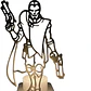 Portavelas Led- Jhin De League Of Legends (sin Vela) - Miniatura 1