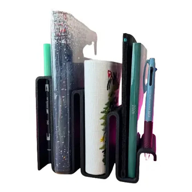 Soporte Organizador De Escritorio Para Libros Y Lápices 1
