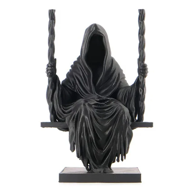 Escultura- La Parca En El Columpio