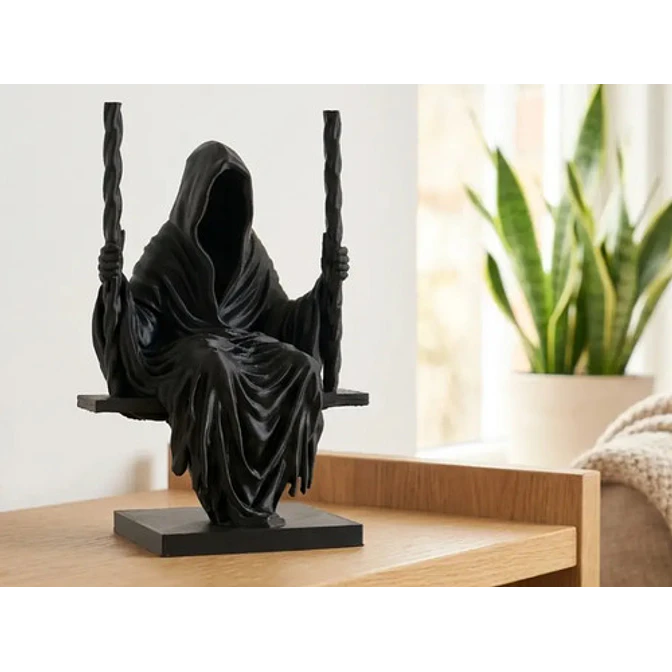 Escultura- La Parca En El Columpio 2