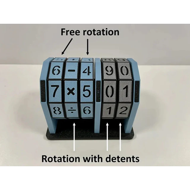 Juego Didáctico Entrenador De Matemáticas Giratorio