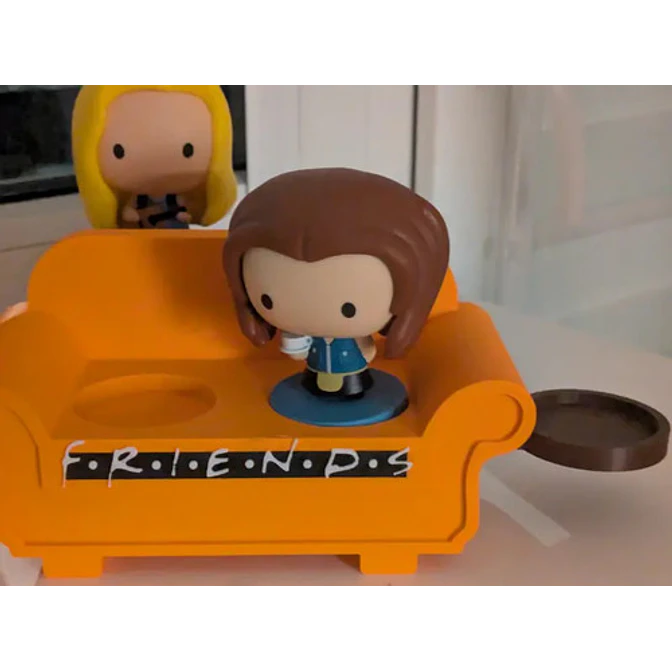 Estatua De Sofá Friends X Mcdonalds Para 6 Figuras 3