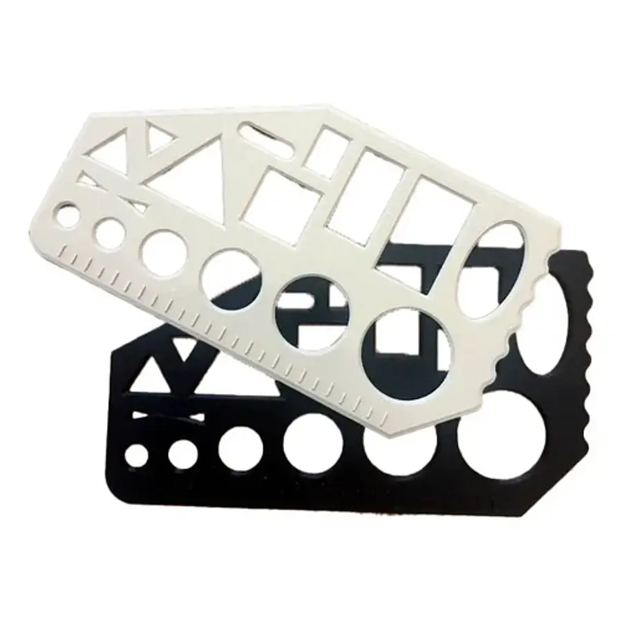 Reglas Plantilla De Geometría (pack 2 Un)