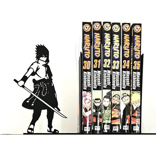 Sujetalibros Sasuke 2 Piezas Decorativo