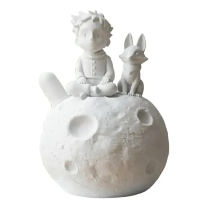 Escultura- Principito En La Luna 1