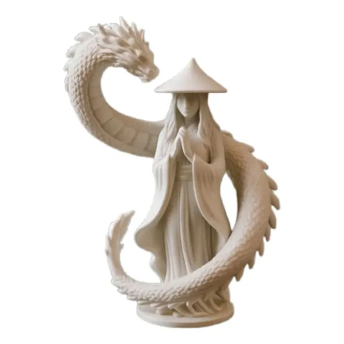 Escultura- Guardián Del Dragón 1