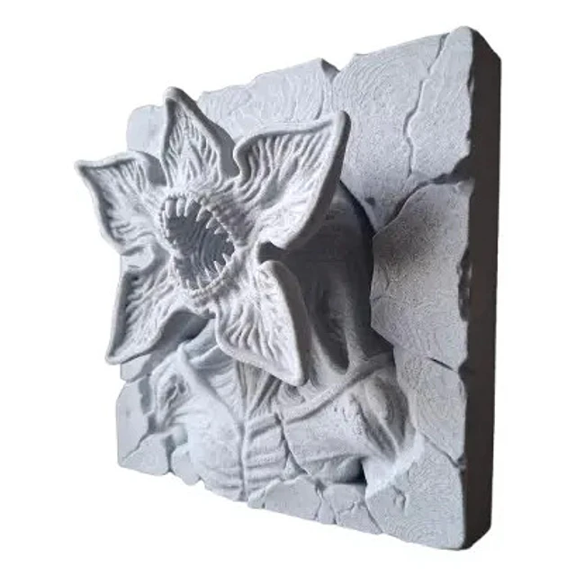 Escultura En Relieve - Demogorgon  Stranger Things