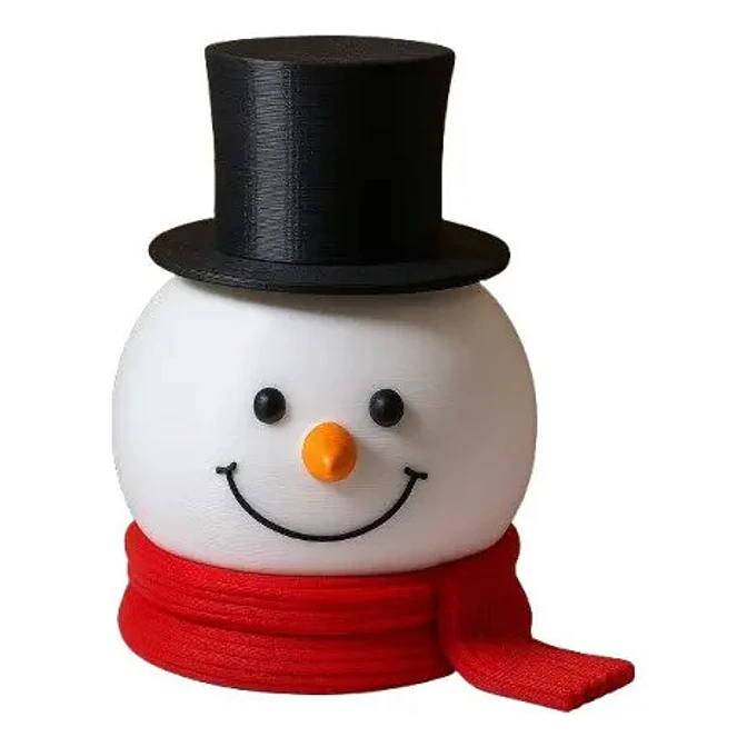 Bowl De Cocina Navidad - Muñeco De Nieve Con Sombrero 2